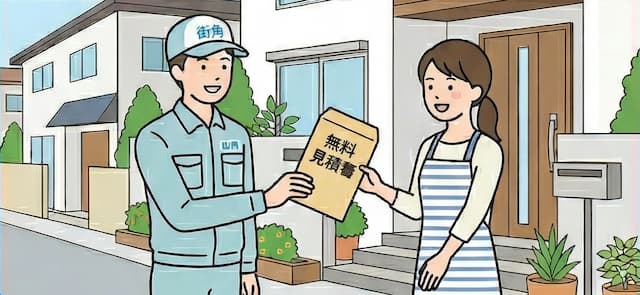 無料見積り書 もらう